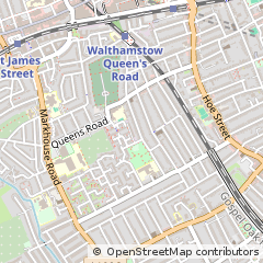 Map of Walthamstow
