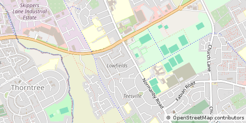 Map of Middlesbrough