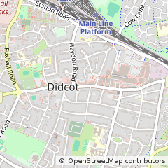 Map of Didcot, Oxfordshire
