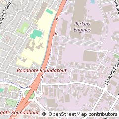Map of Fengate, Peterborough