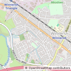 Map of Wokingham