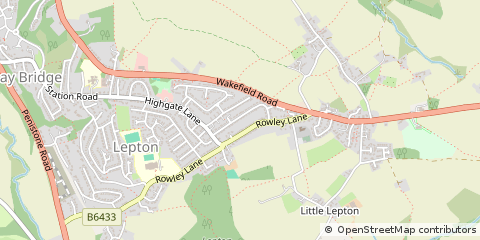 Map of Huddersfield