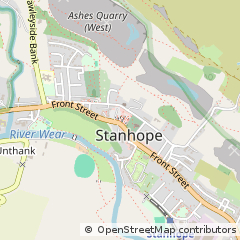 Map of Stanhope