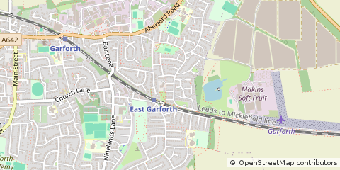 Map of Leeds