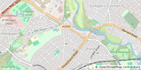 Map of Bournemouth