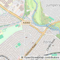 Map of Bournemouth