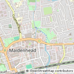 Map of Maidenhead, Berkshire