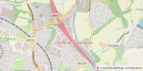 Map of Chorley