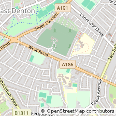 Map of Newcastle Upon Tyne