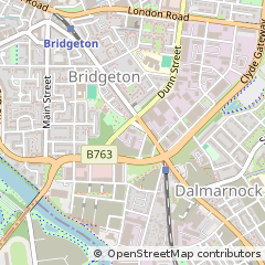 Map of Glasgow
