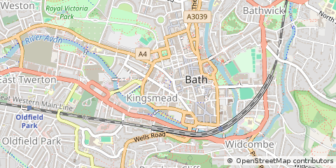 Map of Bath