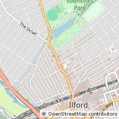 Map of Ilford