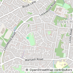 Map of Southampton, Hampshire