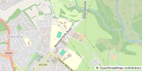 Map of Whitehaven, Cumbria