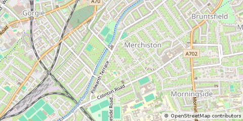 Map of Edinburgh