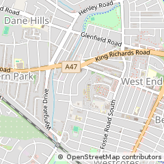 Map of Leicester