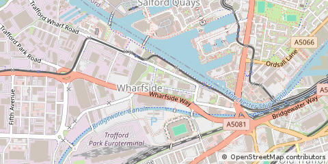 Map of Manchester