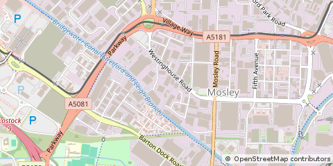 Map of Manchester