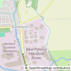 Map of Broughty Ferry, Dundee, Angus