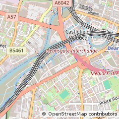 Map of Manchester