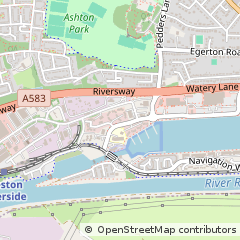 Map of Preston