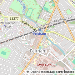 Map of Feltham