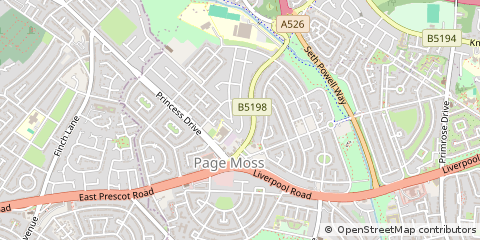 Map of Liverpool