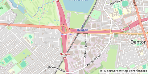 Map of Manchester