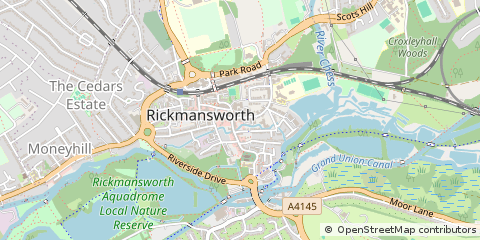 Map of Rickmansworth