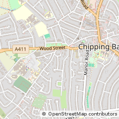 Map of Barnet