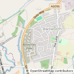 Map of Nottingham