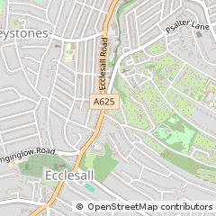 Map of Sheffield