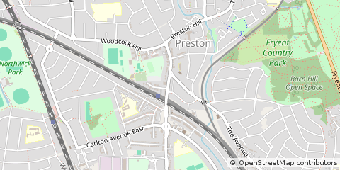 Map of Harrow