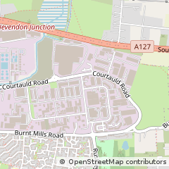 Map of Basildon
