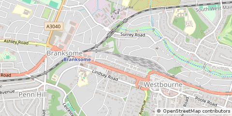 Map of Poole