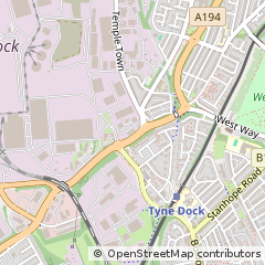 Map of South Shields