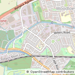 Map of Warwick