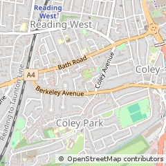 Map of Reading