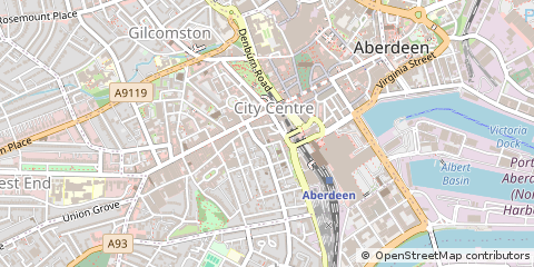 Map of Aberdeen