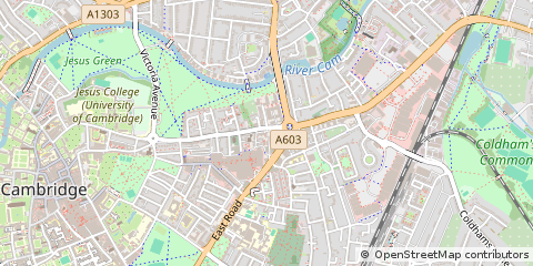 Map of Cambridge