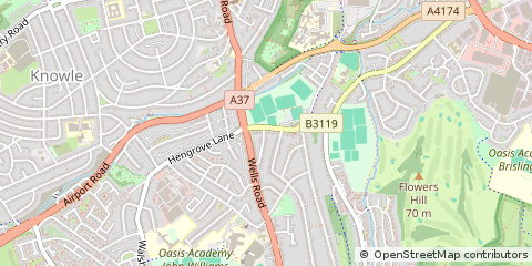 Map of Bristol