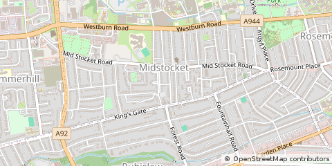 Map of Aberdeen