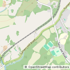Map of East Grinstead, West Sussex
