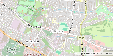 Map of Glasgow