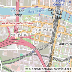 Map of Glasgow