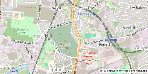 Map of Glasgow