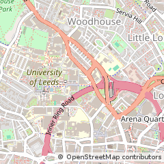 Map of Leeds