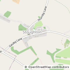 Map of Stoughton, Leicester