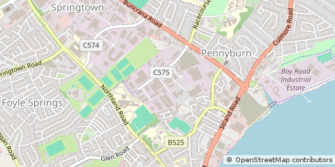 Map of Derry
