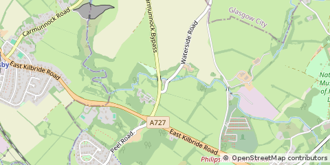 Map of Glasgow